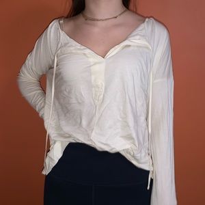 Lilla P White Long Sleeve Top